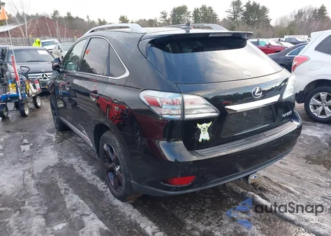 2012 Lexus Rx 350 from USA, damaged, VIN 2T2BK1BA5CC139643